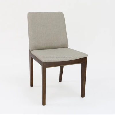 현대 스타일의 니트로 라크 마감 고형 나무 식탁 의자