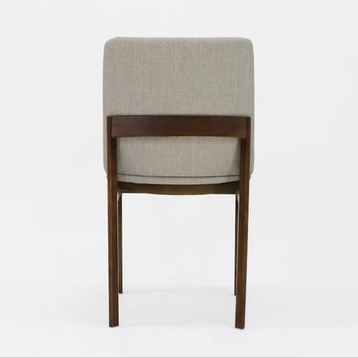 현대 스타일의 니트로 라크 마감 고형 나무 식탁 의자