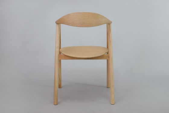 현대 레스토랑의 가정 가구에 대 한 완전히 조립 된 고 등 고형 재 나무 식탁 의자