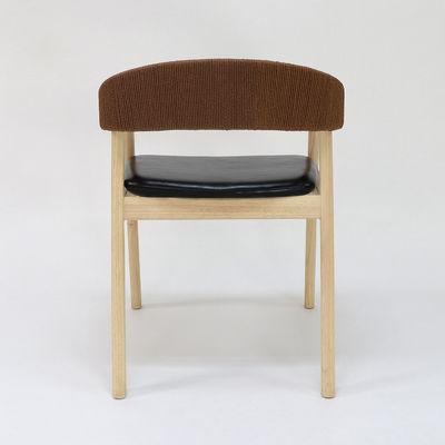 레저 시설 레스토랑용 단단한 목재 식탁 의자 수작업 코드 일반 단순함 가정용 가구