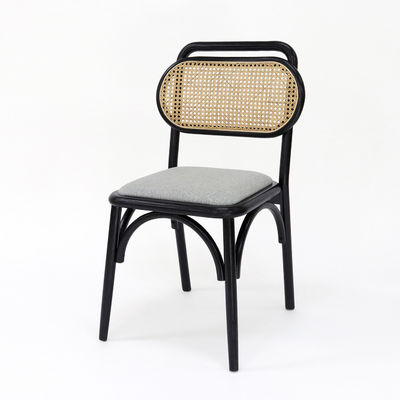 레스토랑용 빈티지 목조 예술적 맞춤식 식탁 의자 NO 접힌 및 래튼 포장재