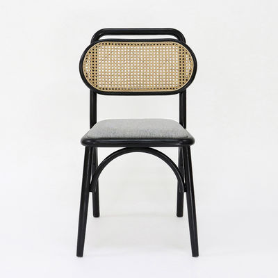 레스토랑용 빈티지 목조 예술적 맞춤식 식탁 의자 NO 접힌 및 래튼 포장재