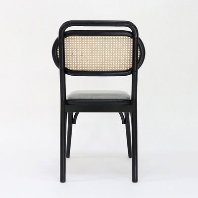 레스토랑용 빈티지 목조 예술적 맞춤식 식탁 의자 NO 접힌 및 래튼 포장재