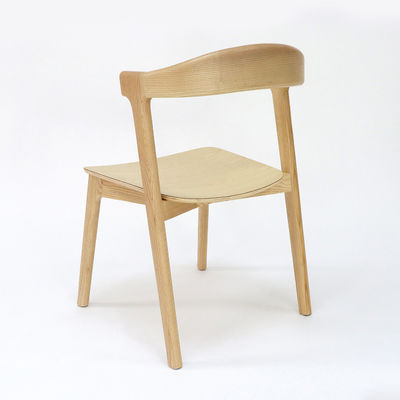 재 / 고무 나무 프레임 재료의 고체 목재 식탁 의자 로 레스토랑 또는 호텔을 업그레이드