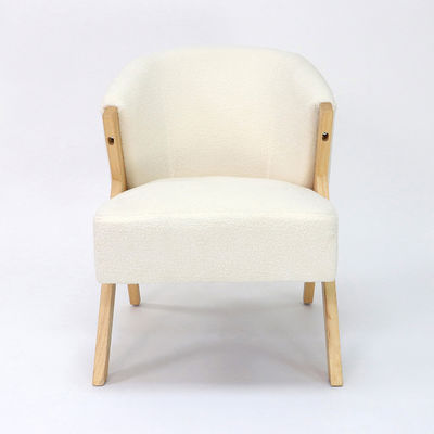 커스터마이징 가능한 단단한 목재 레저 의자 편안한 거실을위한 노르딕 디자인