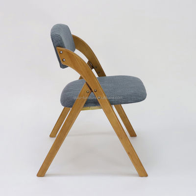 빈티지 목재 클래식 가구 폴더블 단단한 목재 식탁 의자