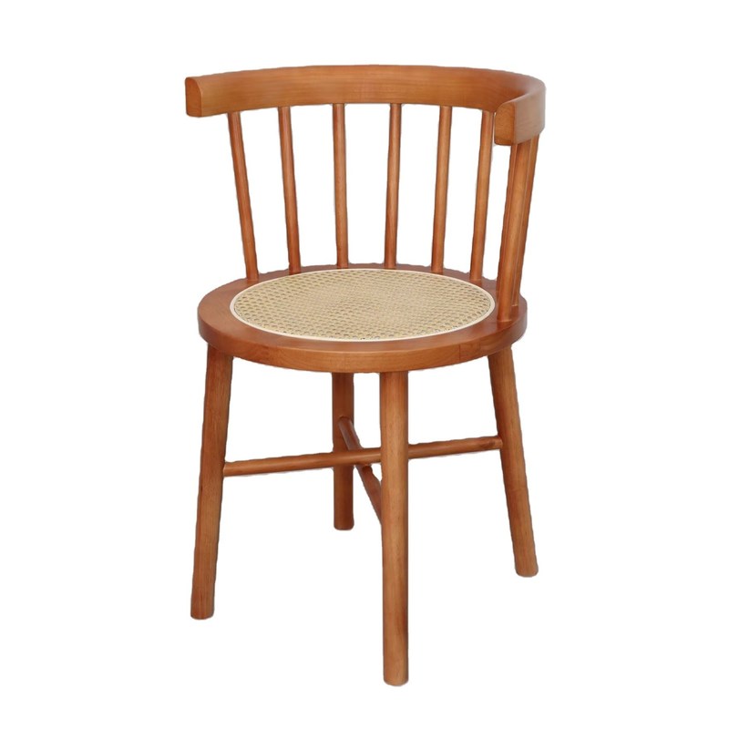 맞춤형 색상 고객 디자인 수용 가능한 노르딕 현대 래탄 의자 목재 가구