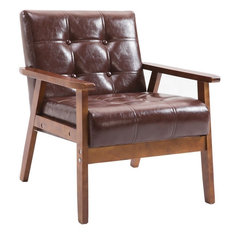 편안한 목재 디자인 PU 좌석 오피스 빌딩 및 커피숍에서 호텔 식사용 좌석