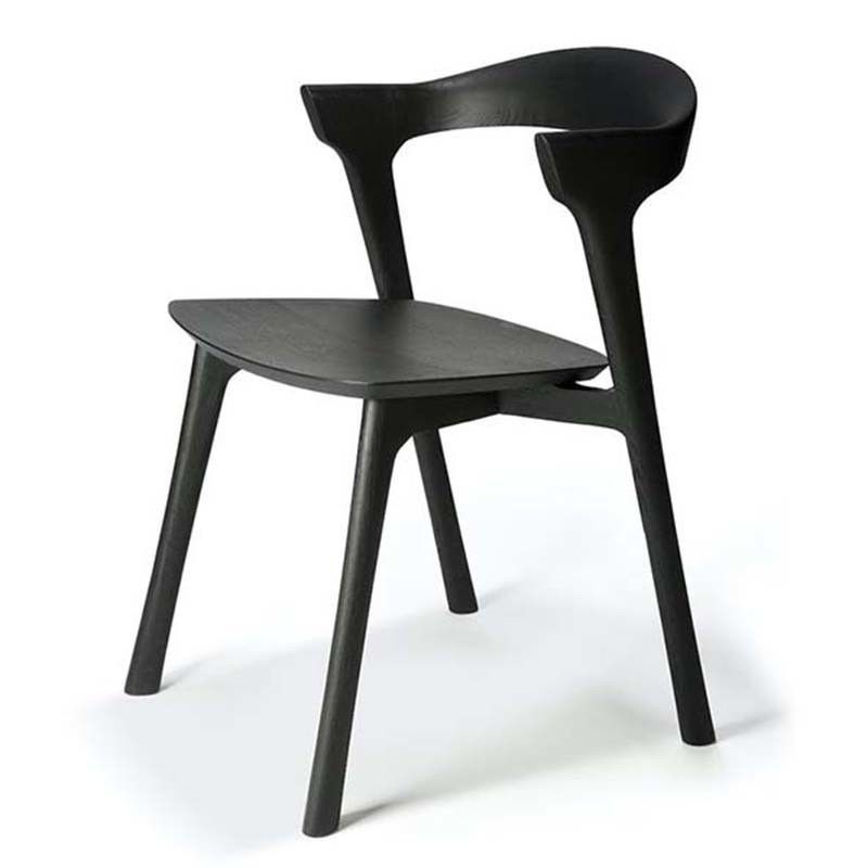 편안하고 우아한 노르딕 목재 휴식 의자 호텔 가든 카페 53cm*50cm*76cm