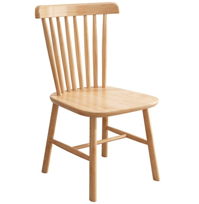 레스토랑 윈저 디자인 및 내구성을위한 현대 고형 나무 식탁 의자