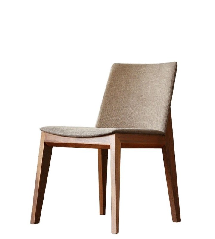 고형 나무 빌라 식탁 의자 니트로 라크 가공과 현대적인 디자인 식사실 레스토랑 및 호텔