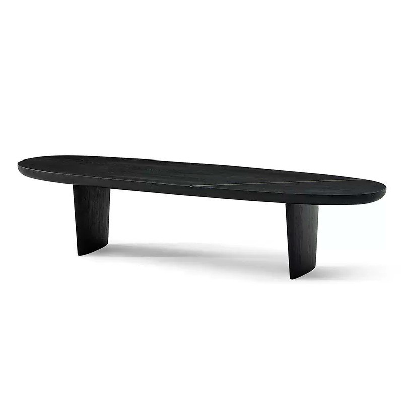 현대 노르딕 목재 커피 테이블