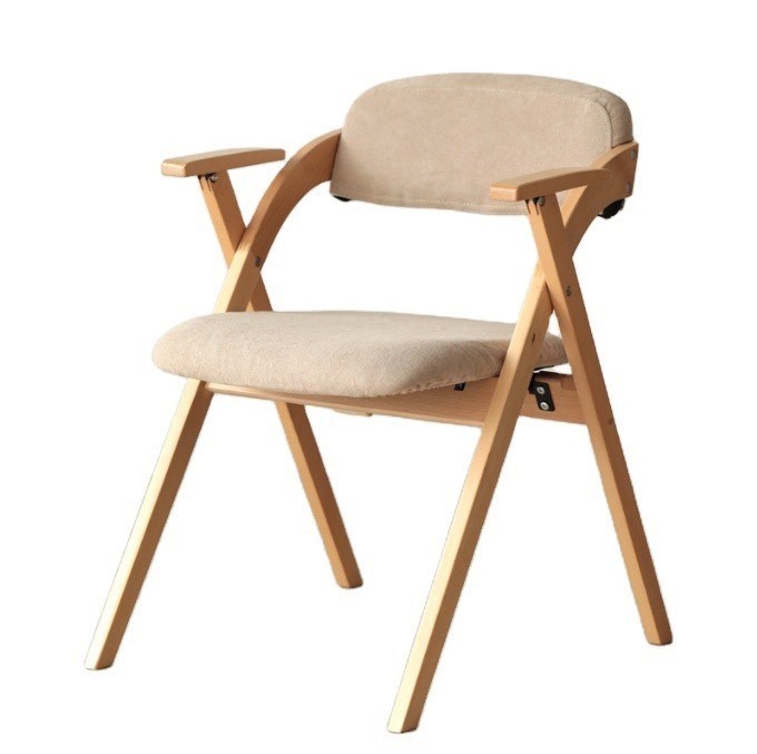 목재 식탁 의자 현대 스타일의 거실 W52.5*D60*H77.5CM 접이식 디자인