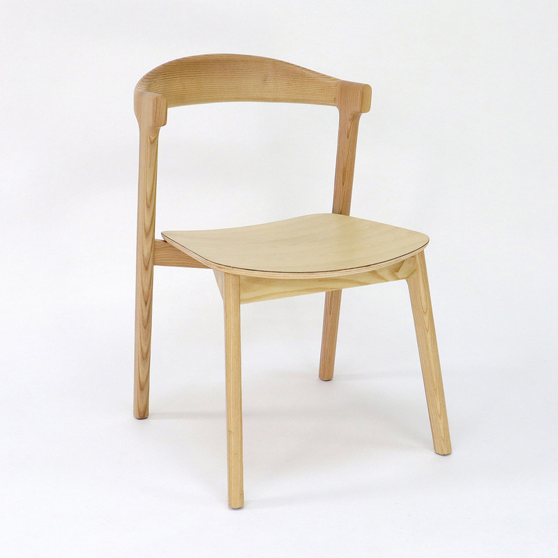 재 / 고무 나무 프레임 재료의 고체 목재 식탁 의자 로 레스토랑 또는 호텔을 업그레이드