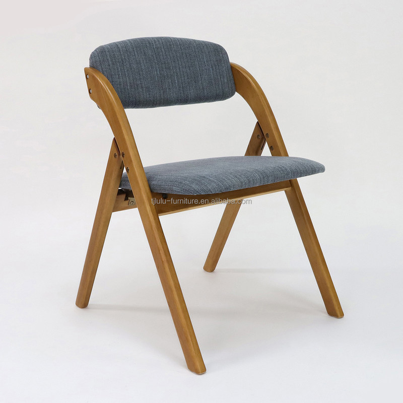 빈티지 목재 클래식 가구 폴더블 단단한 목재 식탁 의자